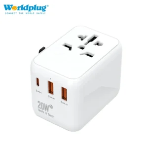 Adaptateur de voyage universel GaN 20W