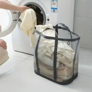 Panier a linge pliable grande capacite