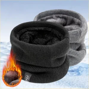 Cache-cou polaire coupe-vent hiver
