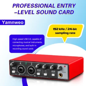 Carte son USB double canal 24bit