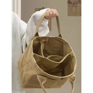 Sac fourre-tout toile ecologique reutilisable