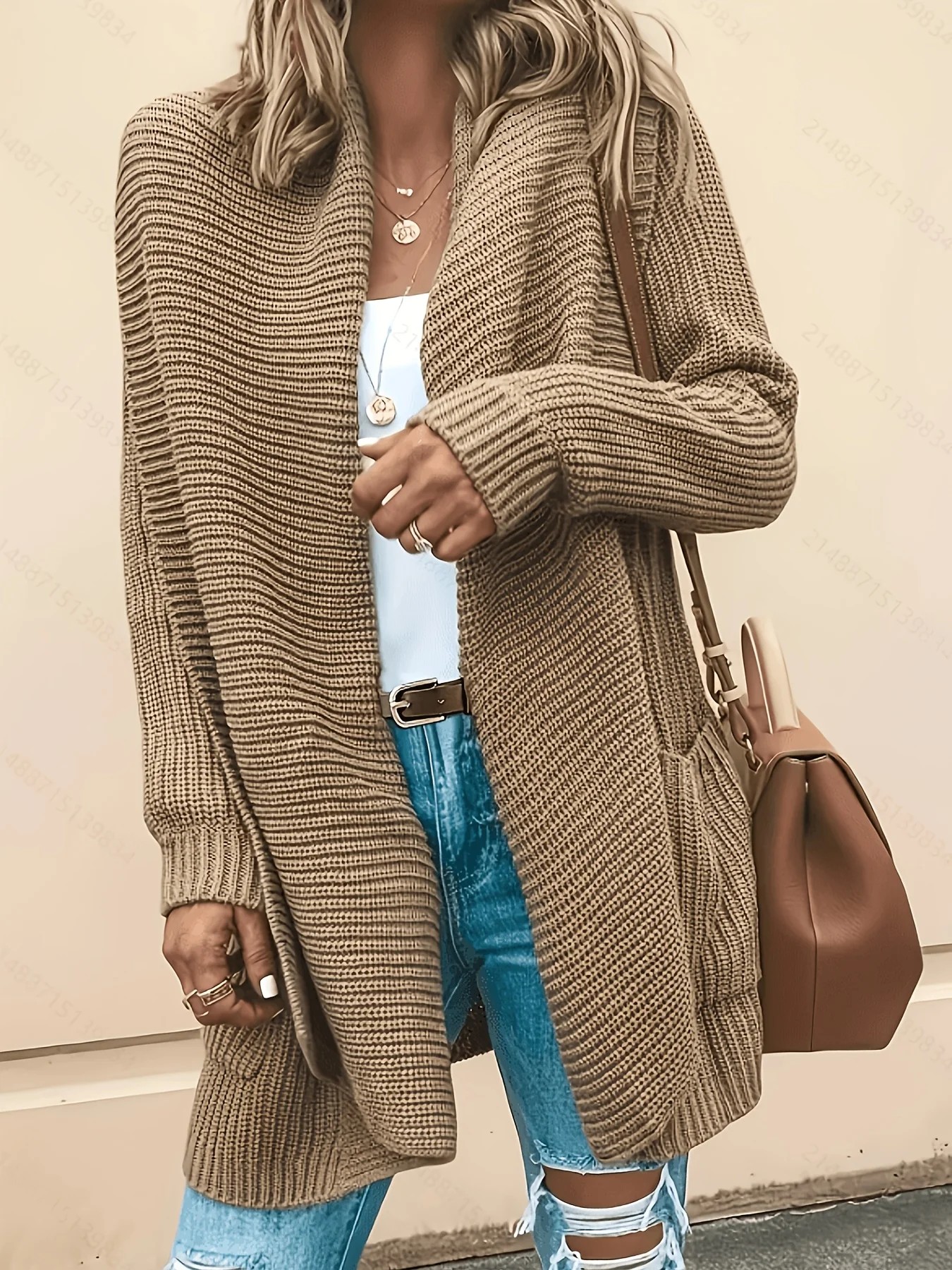 Cardigan cotele grande taille automne 1 S91f1391586f840478132a4c435290eeer