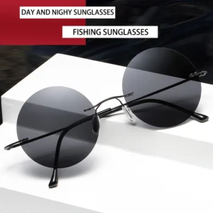 Lunettes de soleil circulaires polarisées