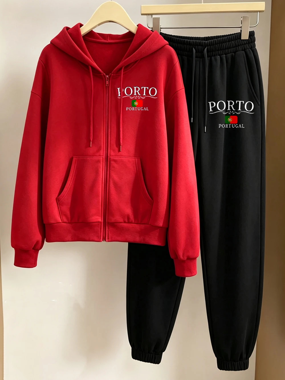 Ensemble sweat capuche et jogging polaire Porto 2 Sc83b2684ad2e4ebda1810e267761512ew