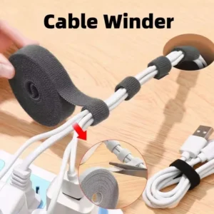 Attaches cables detachables gestion fils