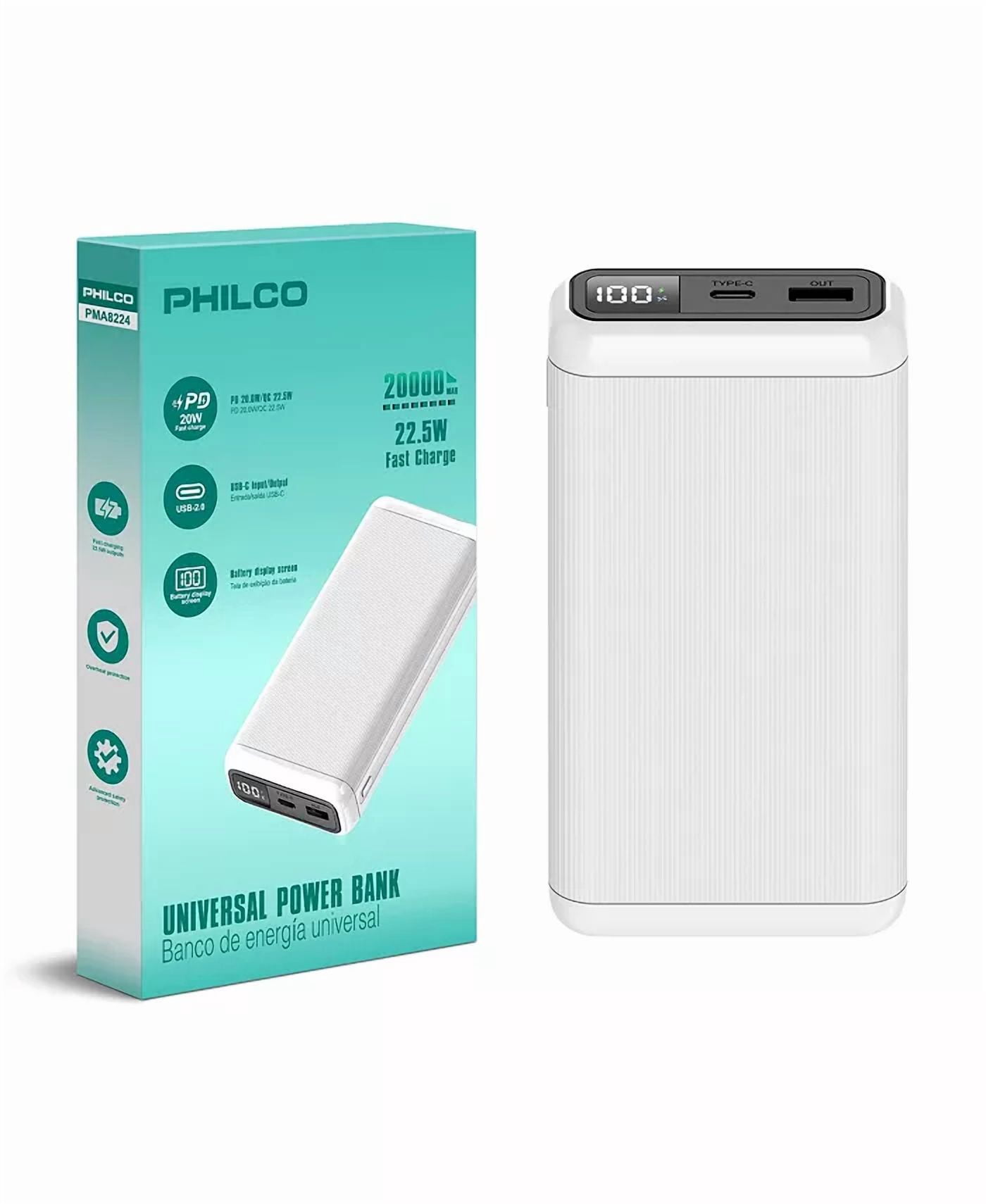 Batterie externe 20000mAh 22.5W charge rapide 2 batterie externe 20000mah 30815