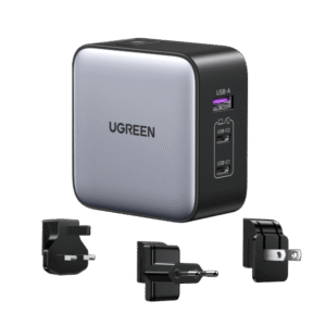 Chargeur UGREEN Nexode 65W 3 Ports GaN